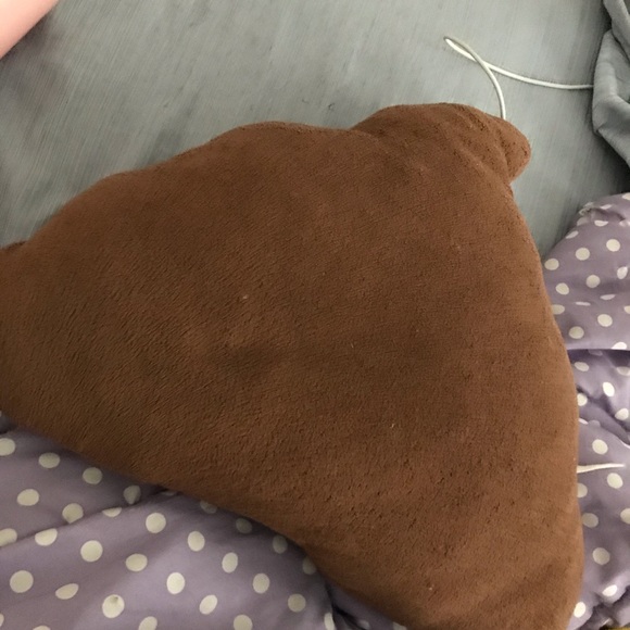 poop emoji pillow - Picture 3 of 4